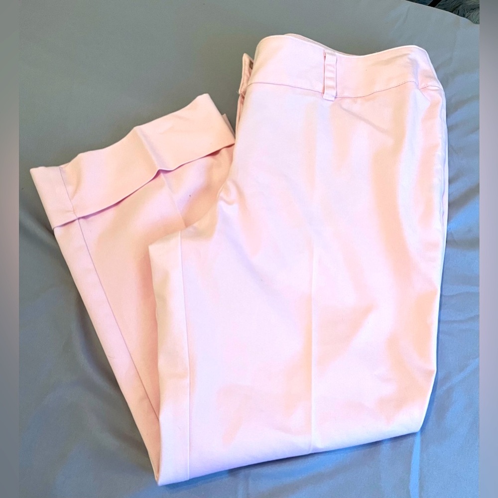 Caslon  Nordstrom Women’s Cuffed Cropped Pink Women’s Pants Size 10